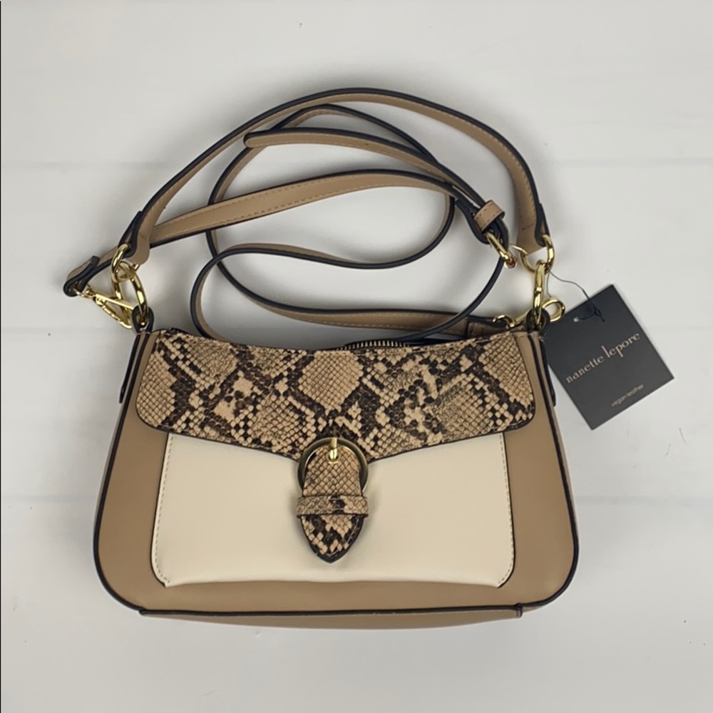 Nanette Lepore Vegan Purse Handbag Crossbody $78